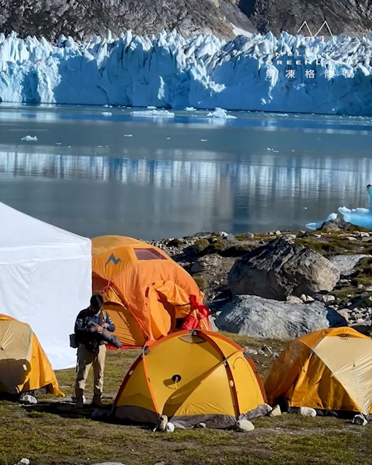 Camping in Greenland